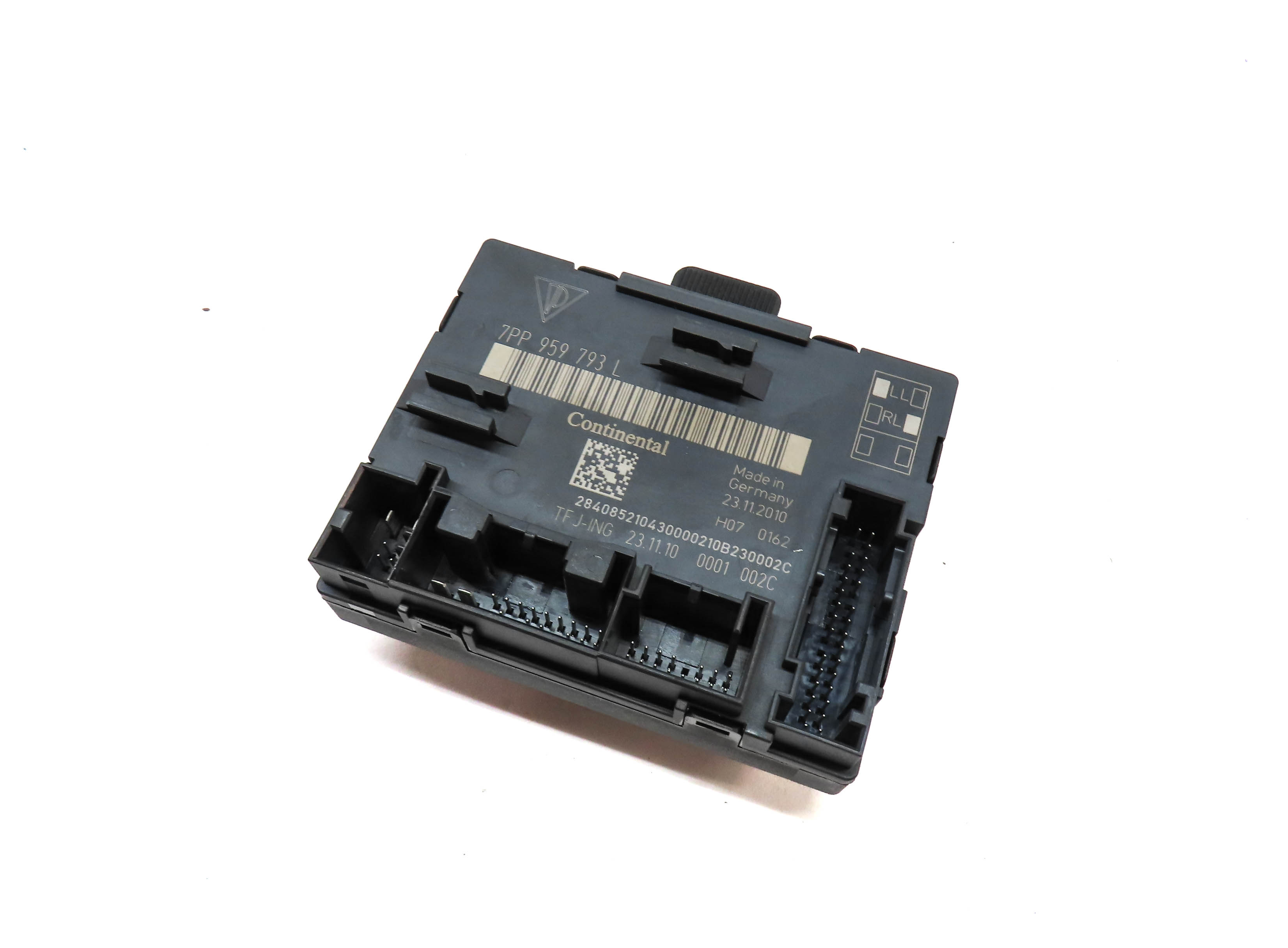 2011 PORSCHE CAYENNE HYBRID (958) FRONT LEFT DRIVER DOOR CONTROL MODULE — exact item pictured